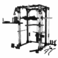 MAXUM S-92 Smith Machine Functional Trainer Power Rack Home Gym