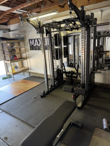 MAXUM SX2 Smith Machine Functional Trainer Squat Rack Home Gym photo review