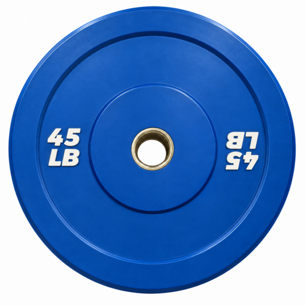 Blue 45 LB Bumper Plate