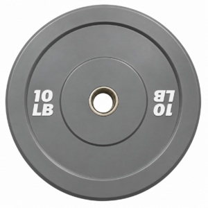 Grey 10 LB Bumper Plate