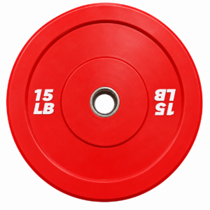 Red 15 LB Bumper Plate