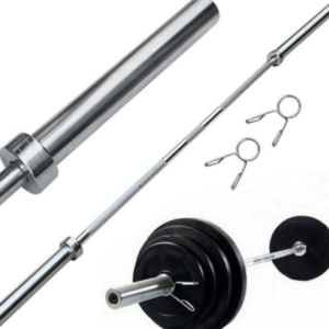 MAXUM 7 ft Hard Chrome Olympic Barbell - 1000 lb Capacity - Image 3