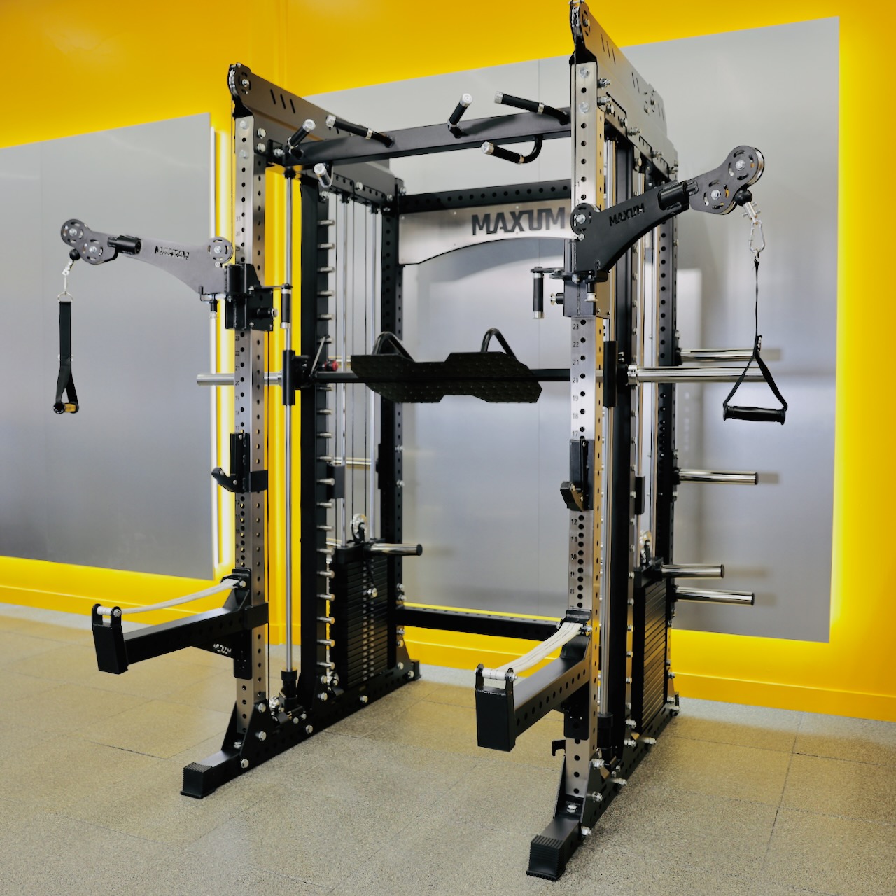 MAXUM SX2 Smith Machine Functional Trainer Squat Rack Home Gym – 1