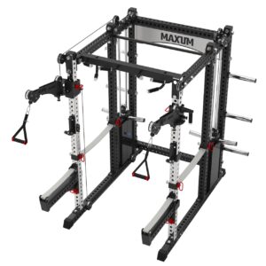 MAXUM SX2 Smith Machine Functional Trainer Squat Rack Home Gym – 7