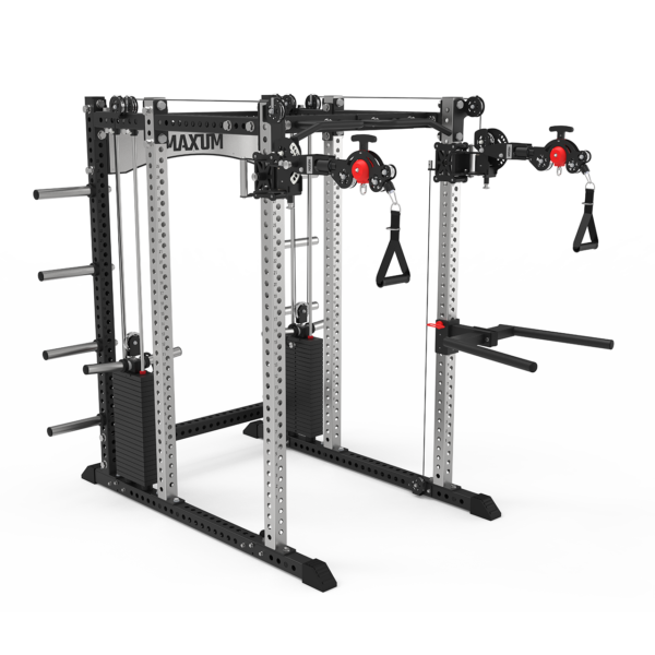 MAXUM X2 Functional Trainer Squat Rack Home Gym