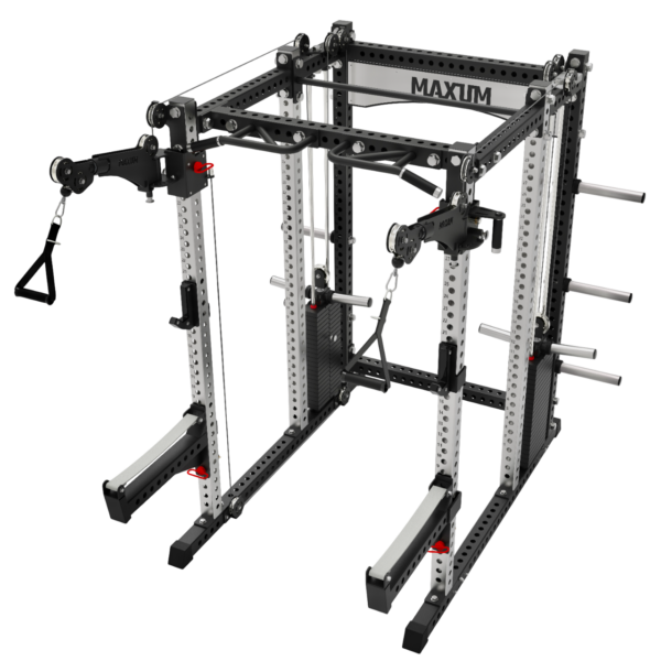 MAXUM X2 Functional Trainer Squat Rack Home Gym