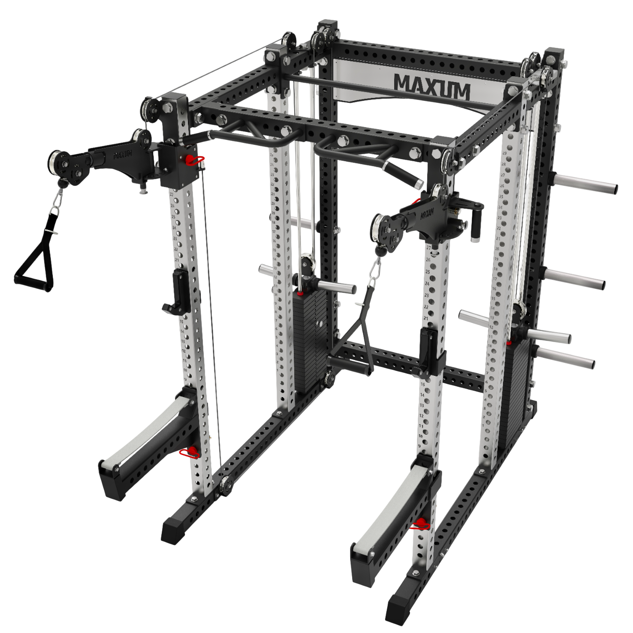 MAXUM X2 Functional Trainer Power Rack Home Gym