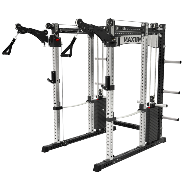 MAXUM X2 Functional Trainer Squat Rack Home Gym