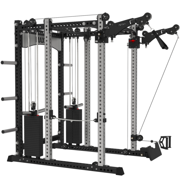 MAXUM X2 Functional Trainer Squat Rack Home Gym