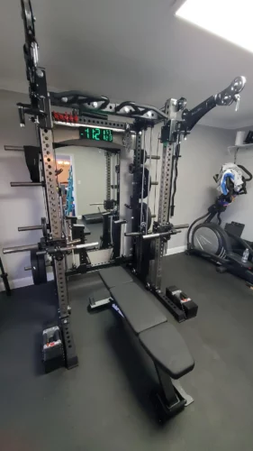 MAXUM X1 Functional Trainer Squat Rack Home Gym photo review