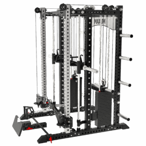 MAXUM X3 Smith Machine Functional Trainer Squat Rack Home Gym