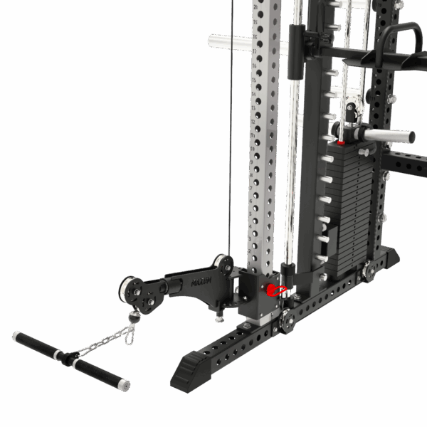 MAXUM X3 Smith Machine Functional Trainer Squat Rack Home Gym MAXUM X3 Smith Machine Functional Trainer Squat Rack Home Gym