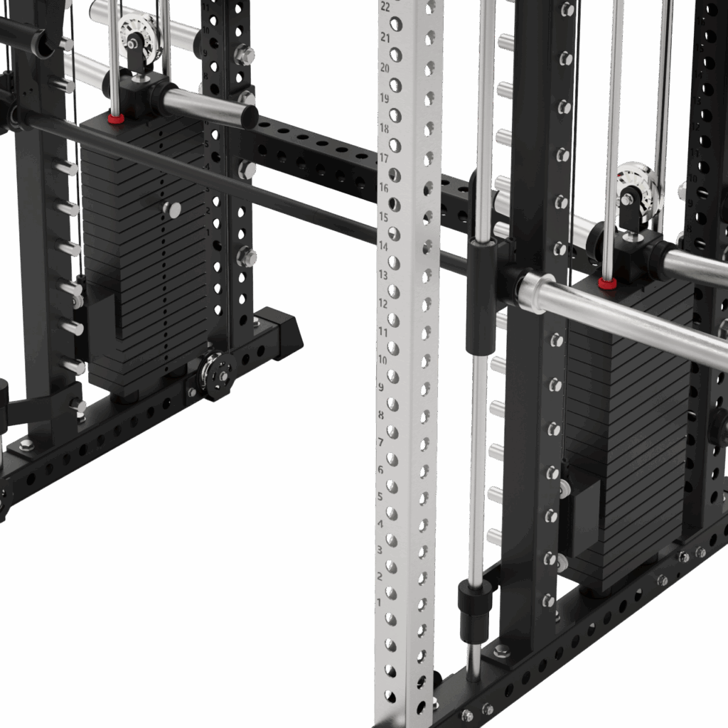 MAXUM X3 Smith Machine Functional Trainer Squat Rack Home Gym
