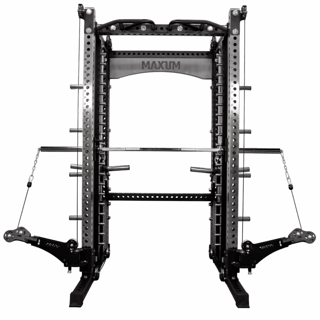 MAXUM X3 Smith Machine Functional Trainer Squat Rack Home Gym