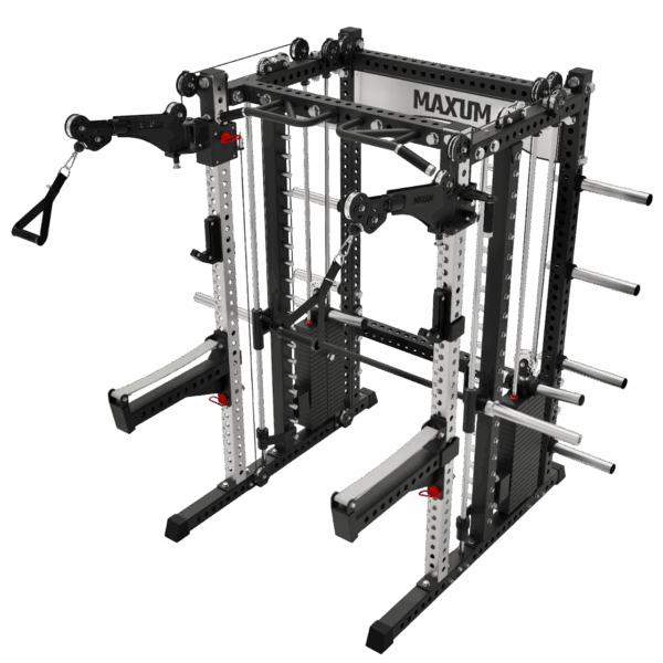 MAXUM-X3-Smith-Machine-Functional-Trainer-Squat-Rack-Home-Gym-6.png MAXUM X3 Smith Machine Functional Trainer Squat Rack Home Gym