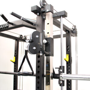 MAXUM S-90 Smith Machine Functional Trainer Power Rack Home Gym - Image 6