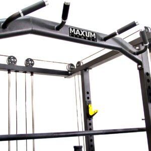 MAXUM S-90 Smith Machine Functional Trainer Power Rack Home Gym - Image 5