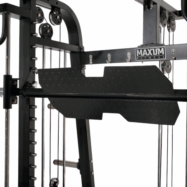 MAXUM S-150 Smith-Machine Functional-Trainer Squat Rack Home Gym