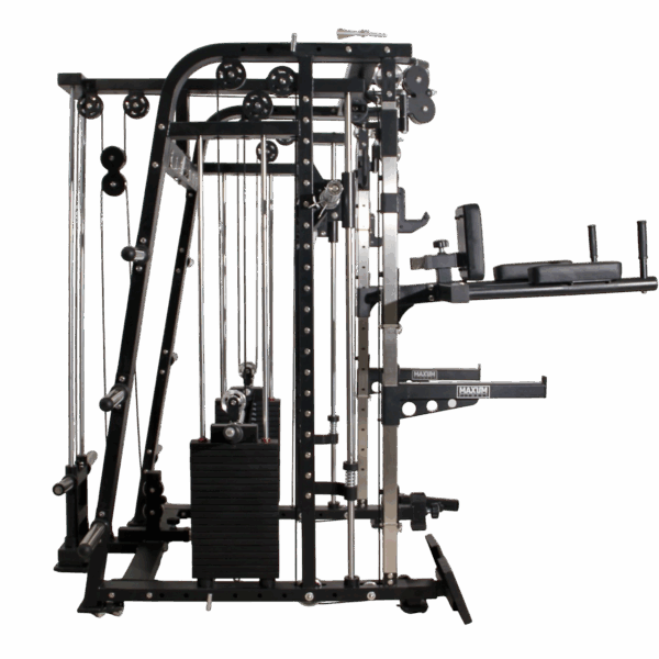 MAXUM S-150 Smith-Machine Functional-Trainer Squat Rack Home Gym