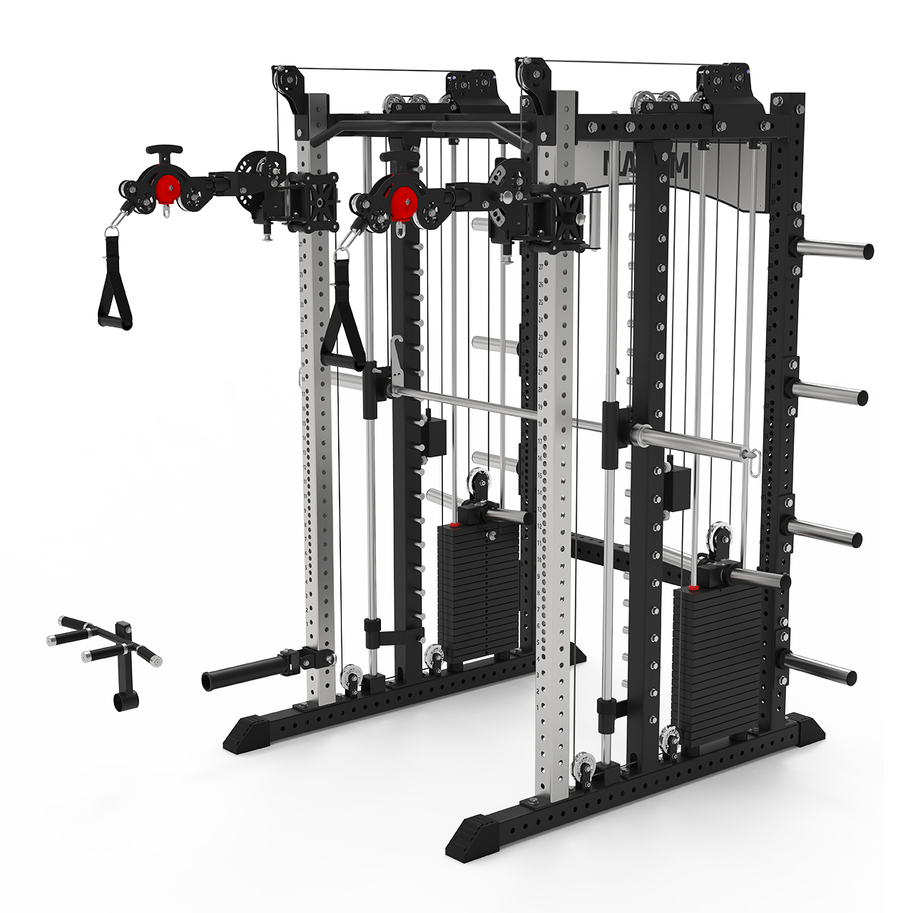 MAXUM SX2 Smith Machine Functional Trainer Squat Rack