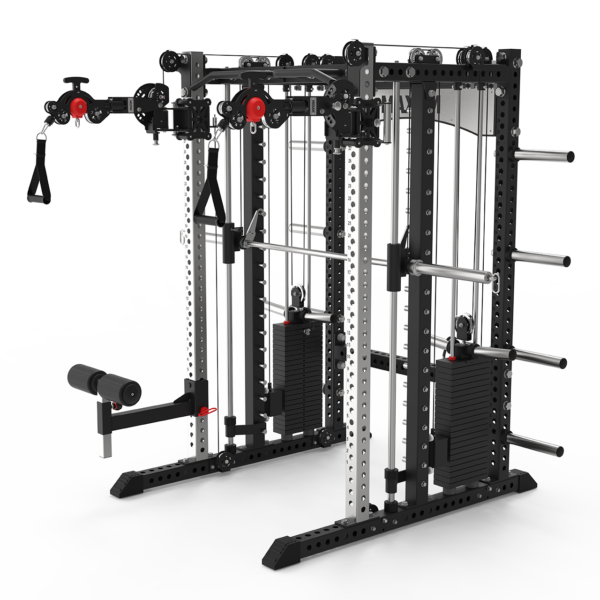 MAXUM X3 Smith Machine Functional Trainer Squat Rack Home Gym