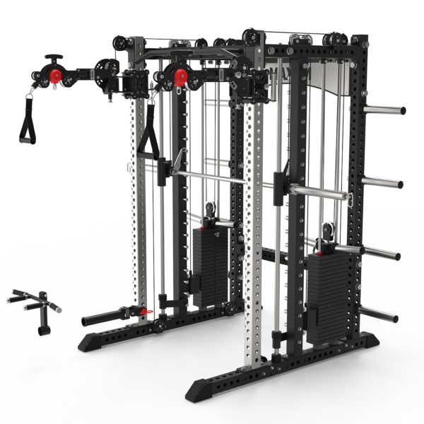 MAXUM X3 Smith Machine Functional Trainer Squat Rack Home Gym