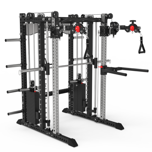 MAXUM X3 Smith Machine Functional Trainer Squat Rack Home Gym