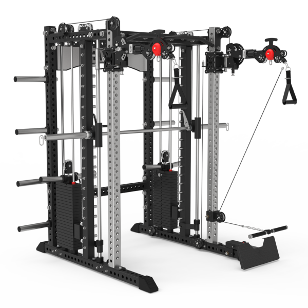 MAXUM X3 Smith Machine Functional Trainer Squat Rack Home Gym