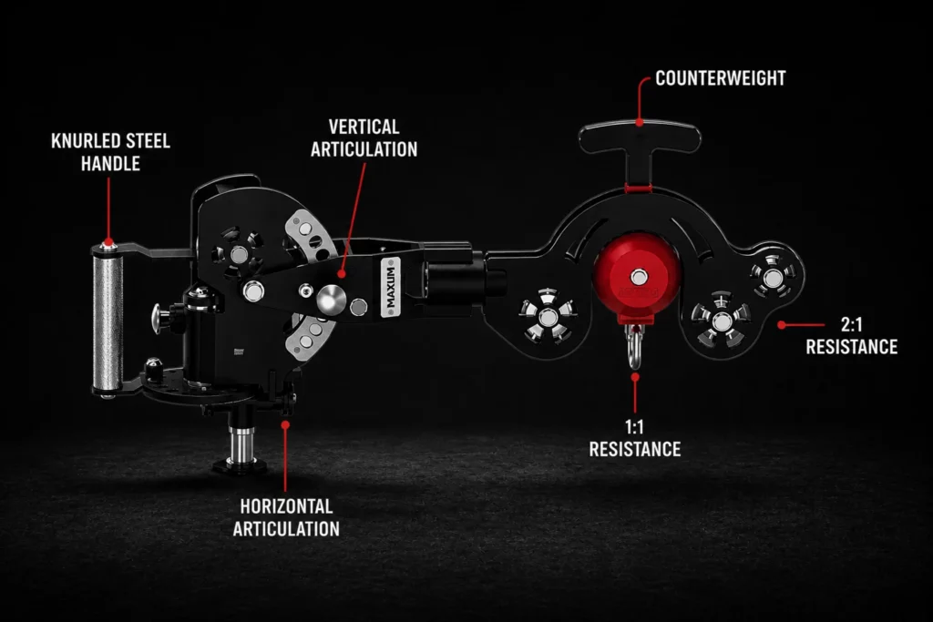 MAXUM Mutant Arms™: The Articulating Cable Arm Upgrade for Your Home Gym MAXUM Mutant Arms™: The Articulating Cable Arm Upgrade for Your Home Gym