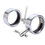 MAXUM 4 ft Olympic Hard Chrome Super EZ Curl Bar – 300 lb Capacity