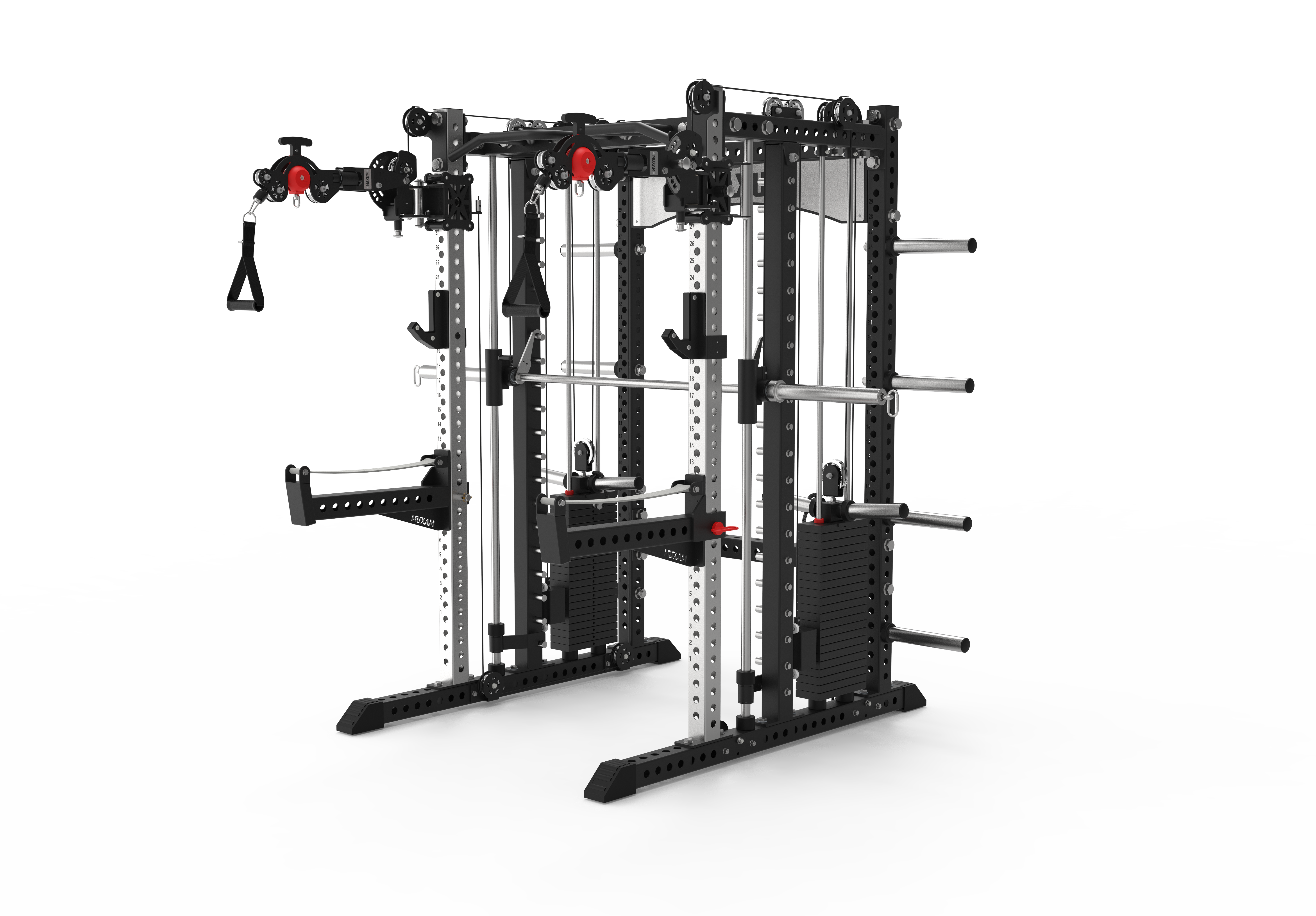 シムマックスU319度 MAXUM X3 Smith Machine Functional Trainer Squat Rack